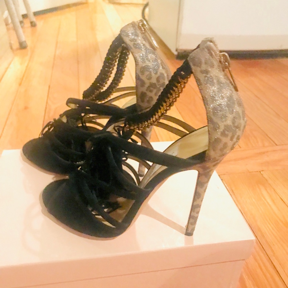 Jimmy Choo flambe fringe heels - Picture 2 of 8
